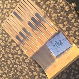 Bamboo Utensil Organizer